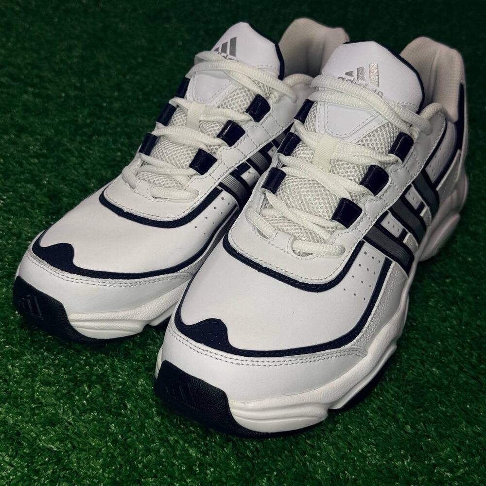 🔥 Adidas Barracks 2008 Men’s White Leather TR6 Shoes Size 10 Stylish Sneakers